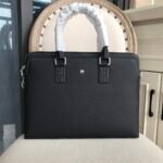 Hermès Men's Professional Office Briefcase Black Tote Bag