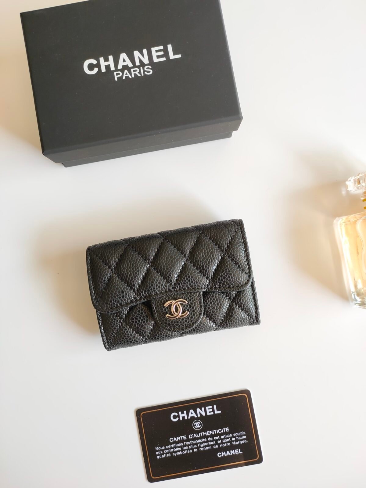 CHANEL Classic Flap Card Holder & Coin Purse 11cm 1