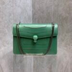 Bvlgari Serpenti Forever Medium Shoulder Bag 27cm Green