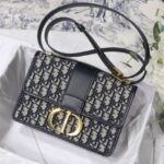 Blue Oblique Jacquard