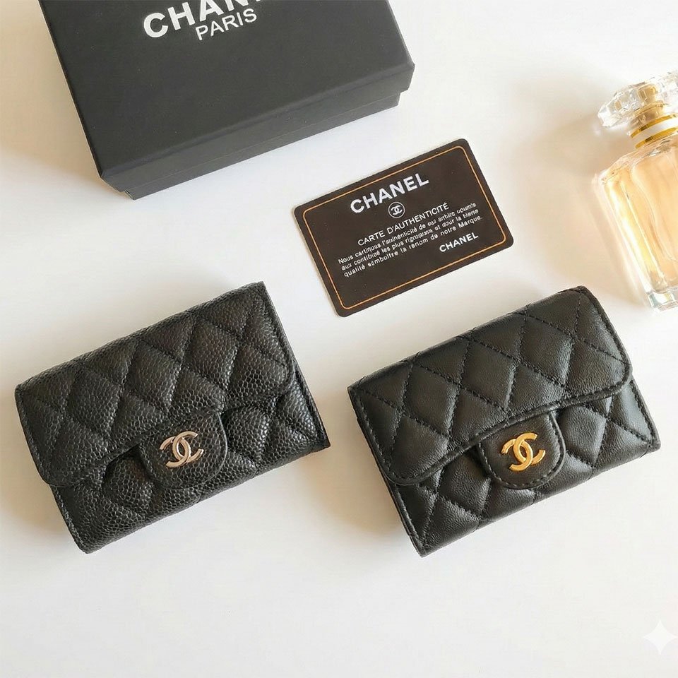 CHANEL Classic Flap Card Holder & Coin Purse 11cm 13