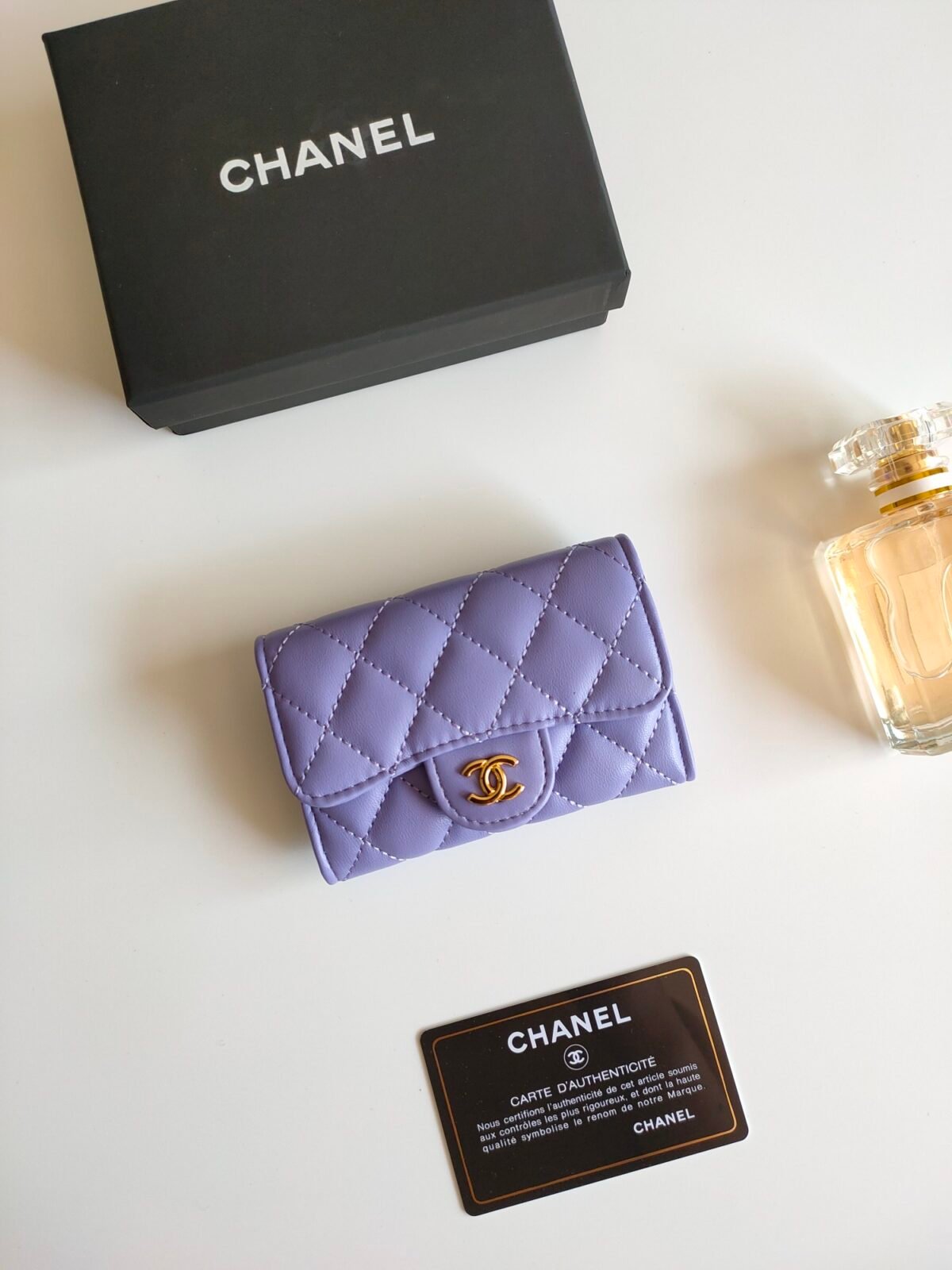 CHANEL Classic Flap Card Holder & Coin Purse 11.3cm 15