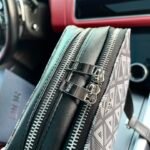 Dior Men’s Camera Bag 28cm CD Diamond Canvas (Wide Messenger Style) 15