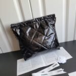 Chanel 22 Shiny “Oil Wax” Calfskin Tote Handbag 3
