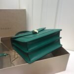 Bvlgari Serpenti Forever “3-Layer” Large Top Handle Bag 25cm Emerald Green 31