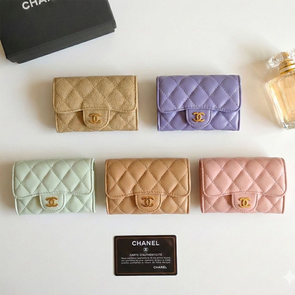 CHANEL Classic Flap Card Holder & Coin Purse 11.3cm 36