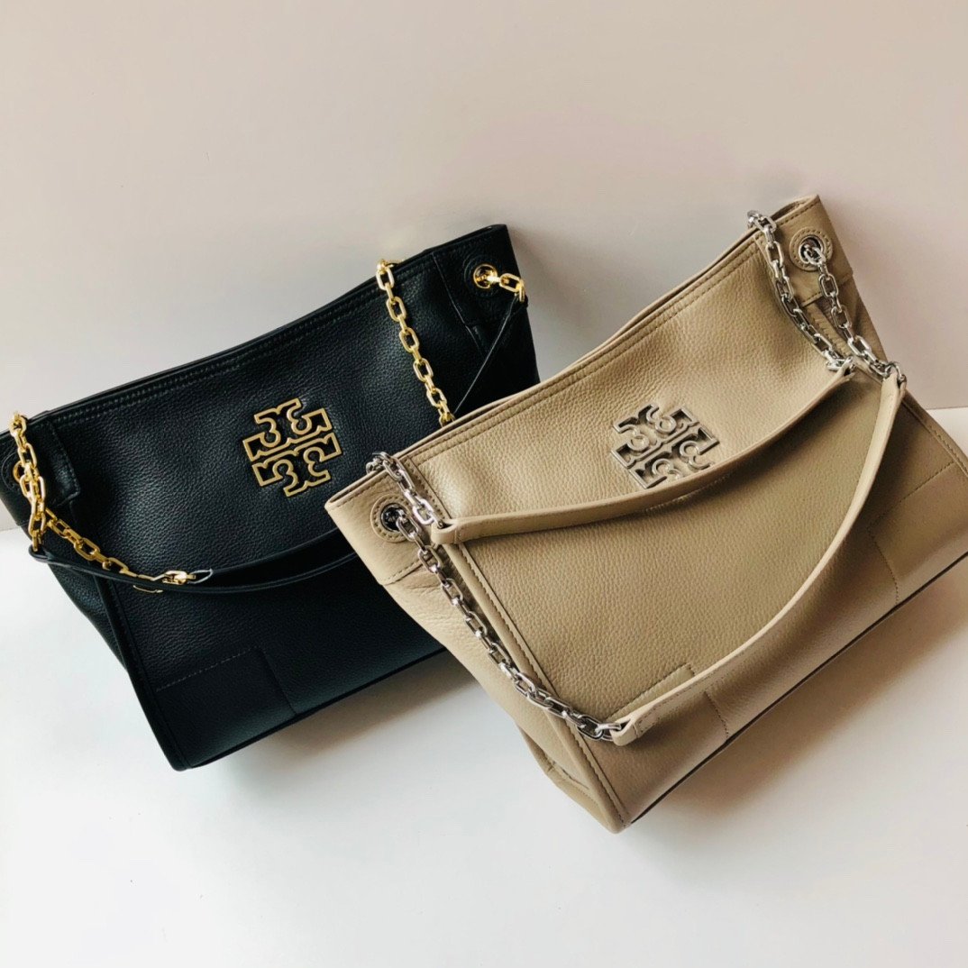 Tory Burch Britten Small Slouchy Tote Bag 29.5cm Multiple Colors 39