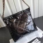 Chanel 22 Shiny “Oil Wax” Calfskin Tote Handbag 4