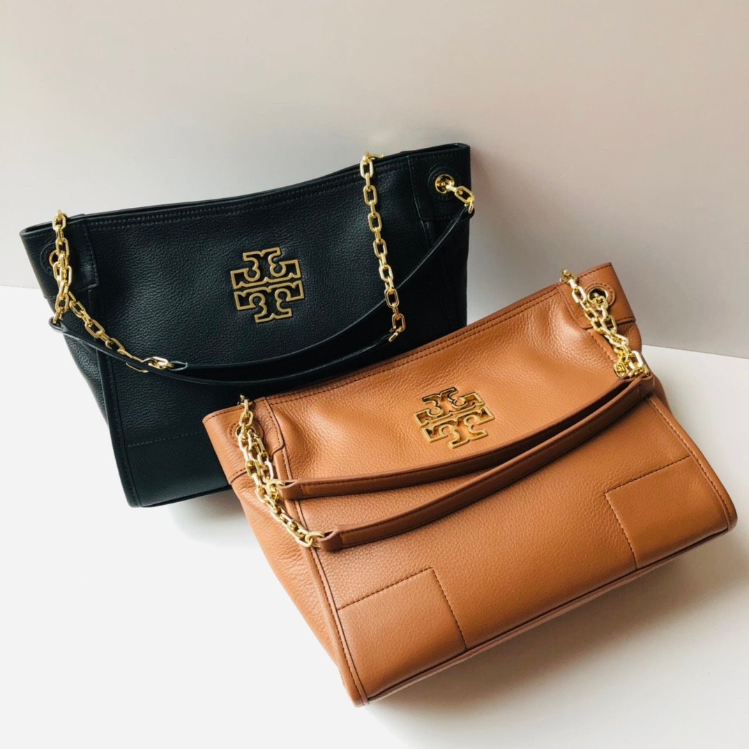 Tory Burch Britten Small Slouchy Tote Bag 29.5cm Multiple Colors 40