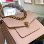 Bvlgari Serpenti Forever Maxi Chain Small Top Handle Bag 18cm Peachy Pink 45