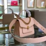 Bvlgari Serpenti Forever Maxi Chain Small Top Handle Bag 18cm Peachy Pink 47