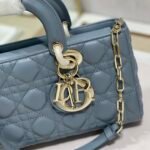 Dior Lady D-Joy Bag 26cm Cannage Lambskin (Horizontal Edition) 5