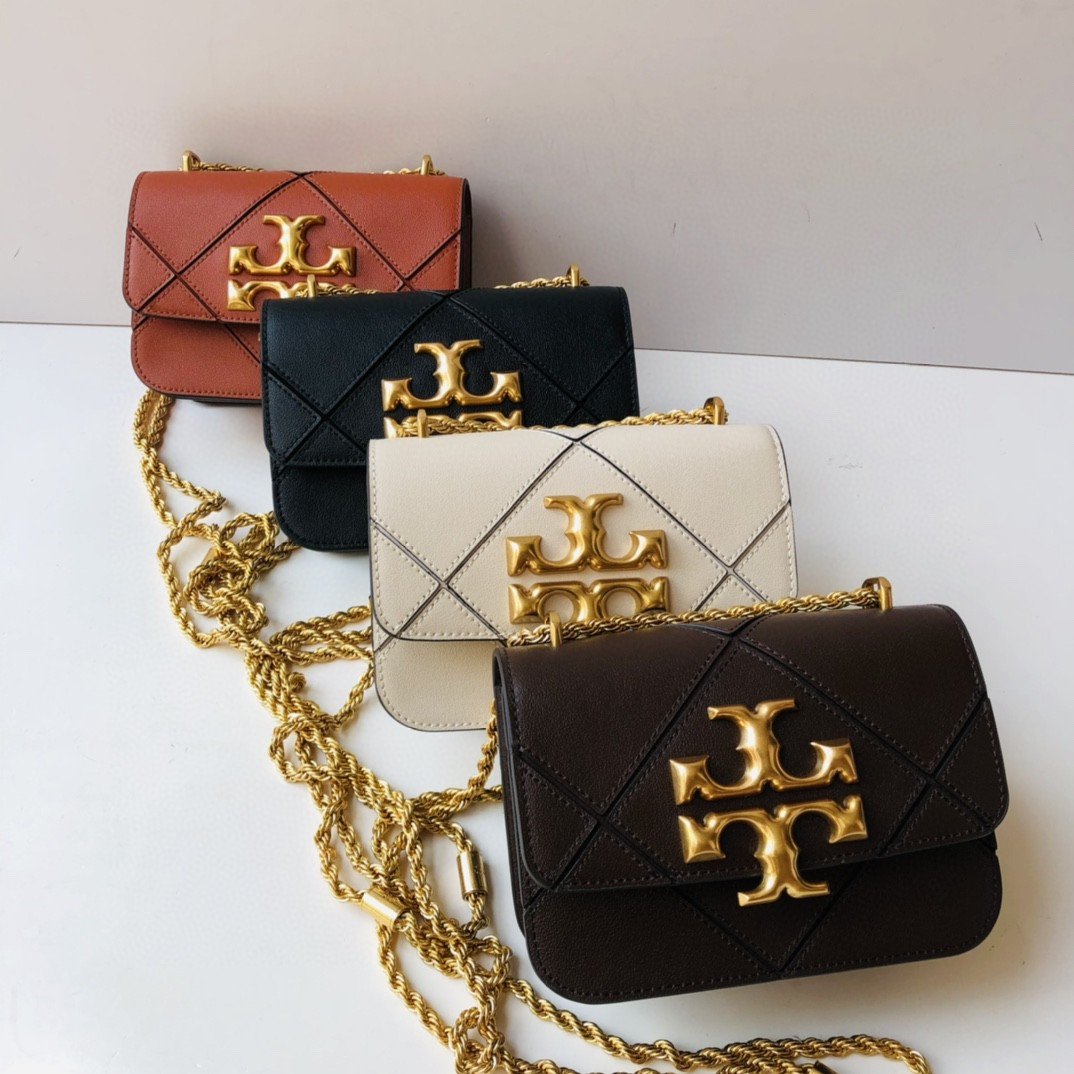 Tory Burch Eleanor Diamond Quilt Small Convertible Shoulder Bag 19cm Multiple Colors 5