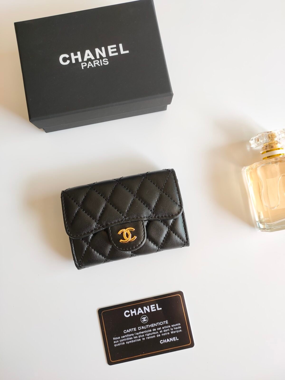 CHANEL Classic Flap Card Holder & Coin Purse 11cm 7