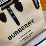 Burberry Horseferry Print Canvas & Leather Freya Tote Bag 7