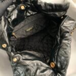 Chanel 22 Style Shiny Calfskin Drawstring Shopping Bag (2022 Collection) 7