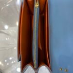 Bvlgari Serpenti Forever Maxi Chain Leather Crossbody Bag 25cm Glacier Blue 8