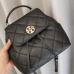 Tory Burch Willa Quilted Leather Small Backpack 3 Colors 9