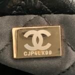 Chanel 22 Style Shiny Calfskin Drawstring Shopping Bag (2022 Collection) 9