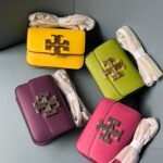 Tory Burch Small Eleanor Pebbled Leather Bag 19cm Multiple Colors 92
