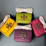 Tory Burch Small Eleanor Pebbled Leather Bag 19cm Multiple Colors 93