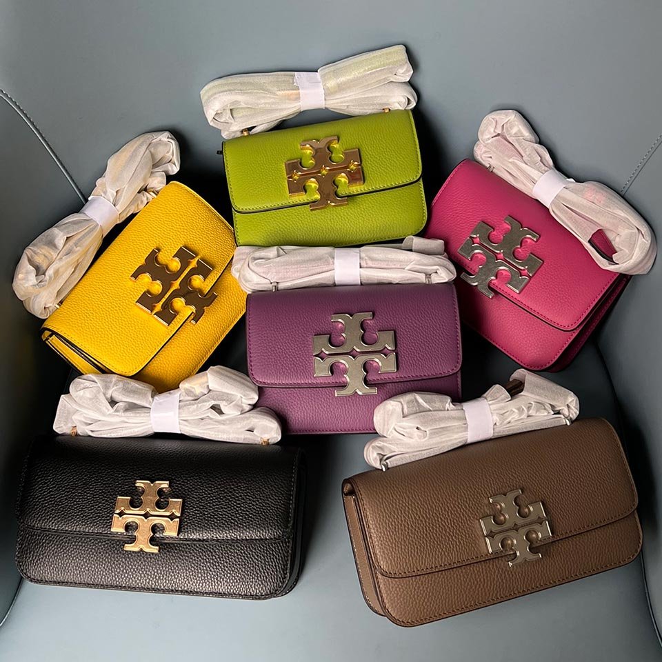 Tory Burch Small Eleanor Pebbled Leather Bag 19cm Multiple Colors 96