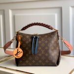 Louis Vuitton Beaubourg Mini Hobo Bag 25cm Monogram Canvas with Braided Handle