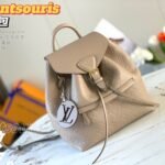 Louis Vuitton Montsouris Backpack 27.5x33x14cm Monogram Empreinte Leather 1