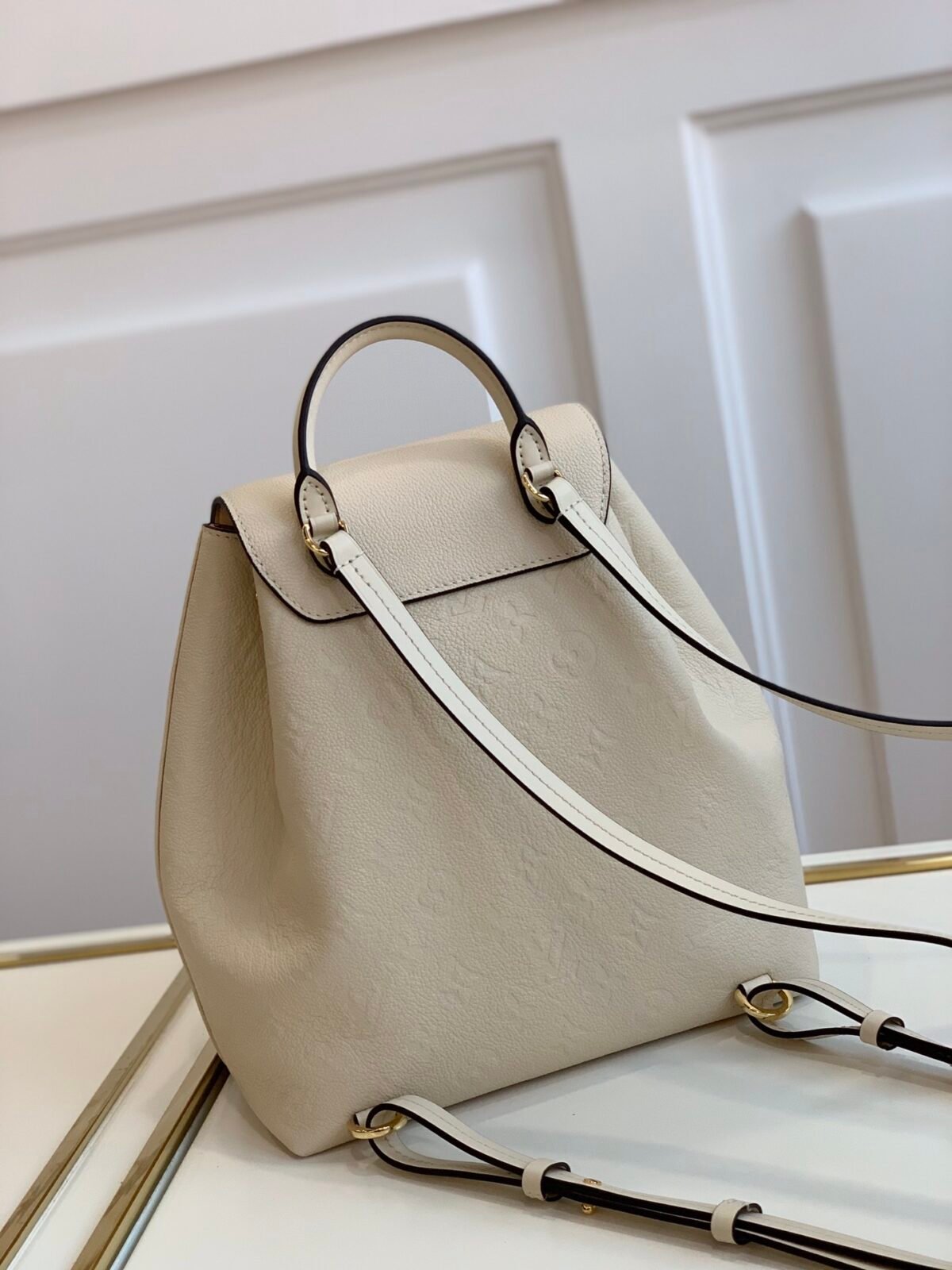 Louis Vuitton Montsouris Backpack 27.5x33x14cm Monogram Empreinte Leather Editions 10