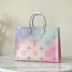 Louis Vuitton OnTheGo GM Tote Bag 41cm Spring Pastel Gradient Giant Monogram