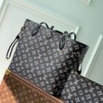 Louis Vuitton Neverfull MM Phantom Shadow Silk-Screen Canvas Tote Bag 31cm 11