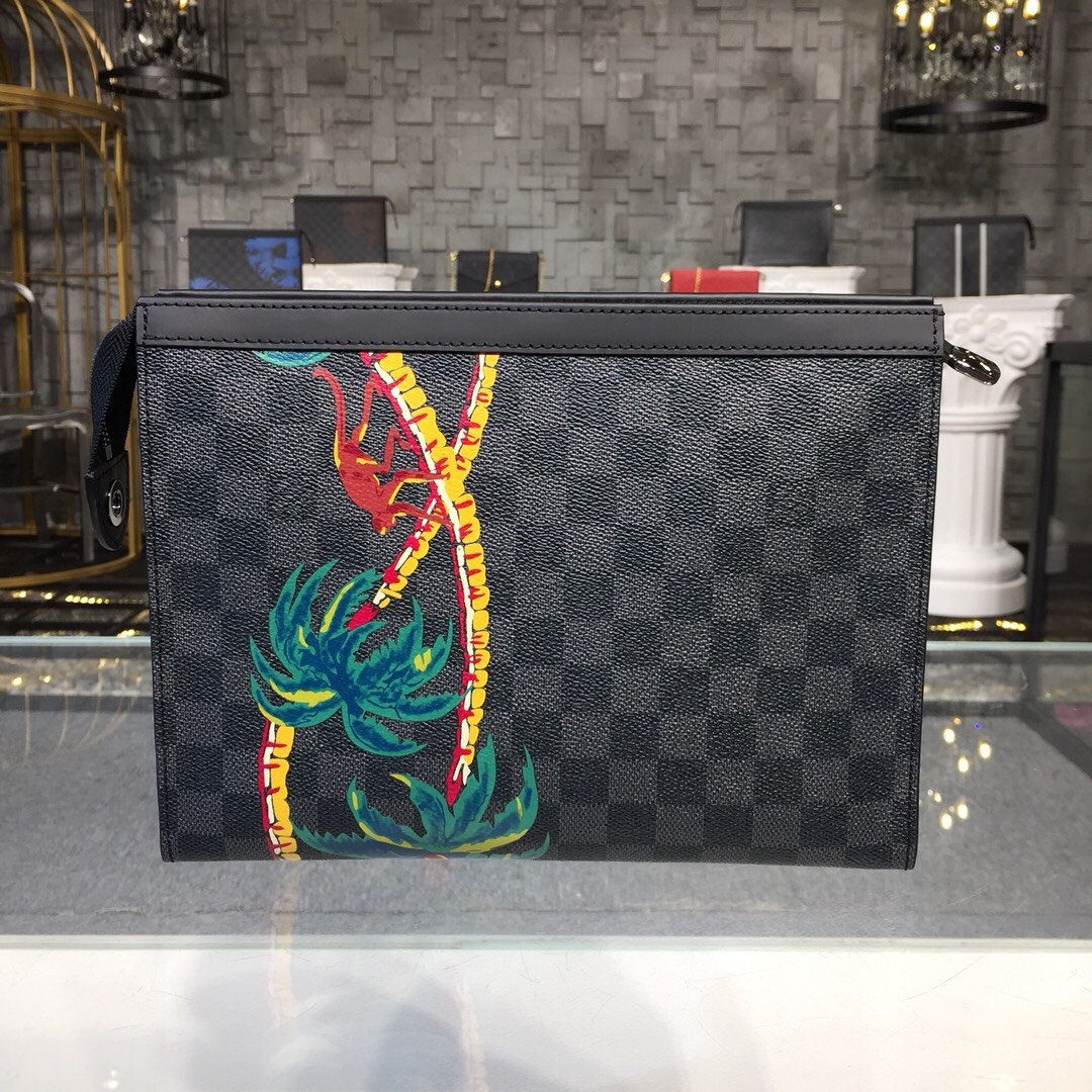Louis Vuitton Pochette Voyage MM 27cm Graphic & Special Edition Canvas 5 Styles 11