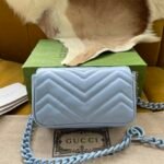 Gucci GG Marmont Super Mini Bag 16.5cm Tonal Ceramic Hardware Edition 11