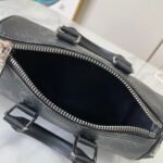 Louis Vuitton Keepall XS Monogram Eclipse – Classic Black Mini Duffle Bag 21cm 11