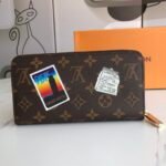 Louis Vuitton M60017 Zippy Wallet 19cm Limited Edition Silkscreen Monogram Canvas 11