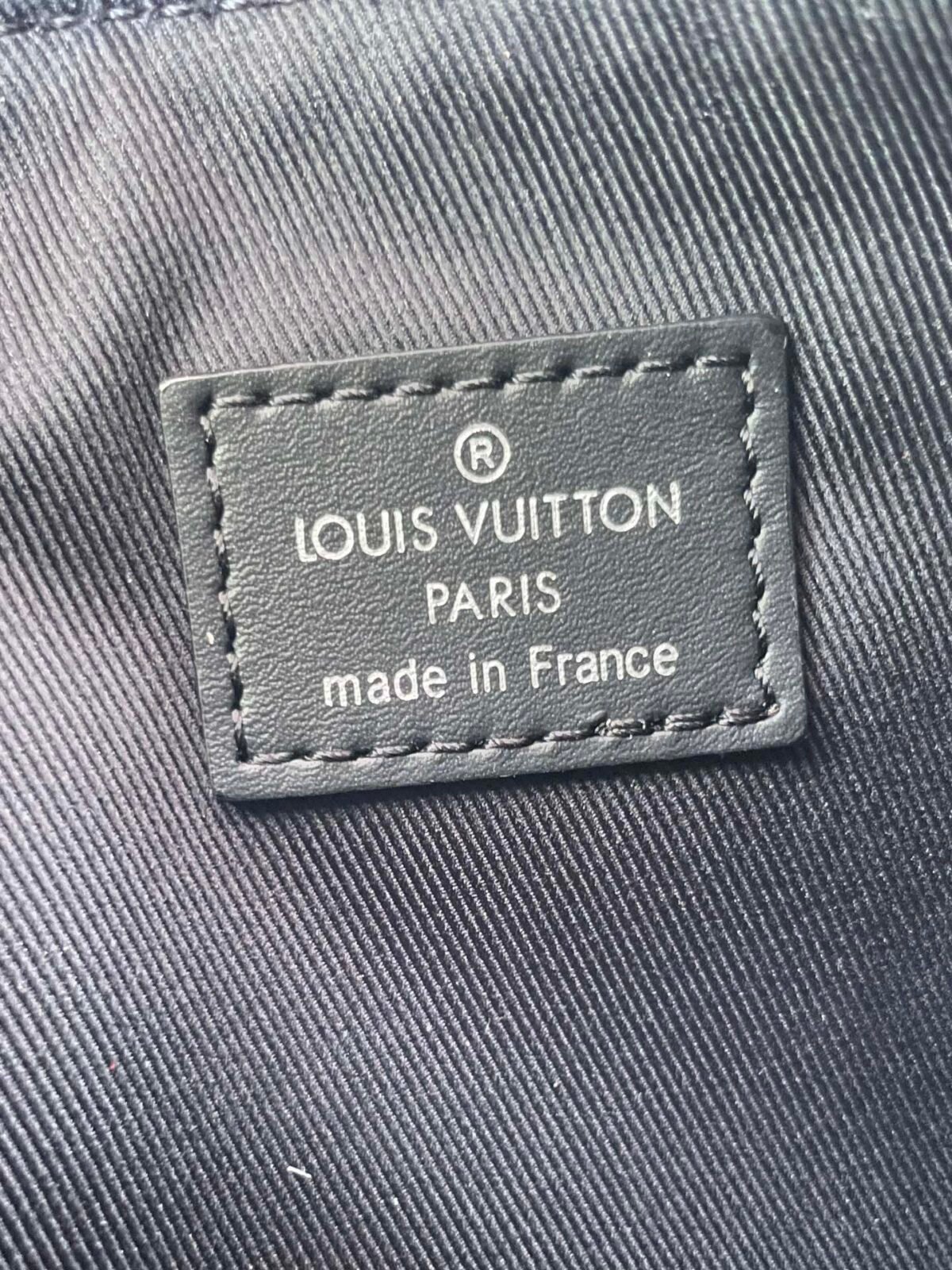 Louis Vuitton Keepall XS Monogram Eclipse – Classic Black Mini Duffle Bag 21cm 12