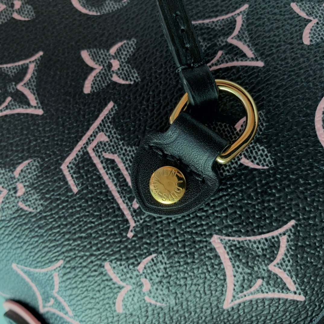 Louis Vuitton Neverfull MM Phantom Shadow Silk-Screen Canvas Tote Bag 31cm 14