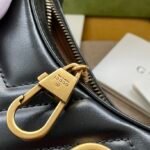 Gucci GG Marmont Half-Moon Mini Bag 21cm Matelassé Leather Edition 16