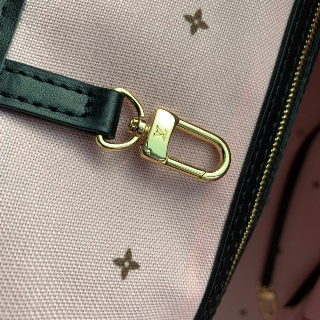 Louis Vuitton Neverfull MM Phantom Shadow Silk-Screen Canvas Tote Bag 31cm 16