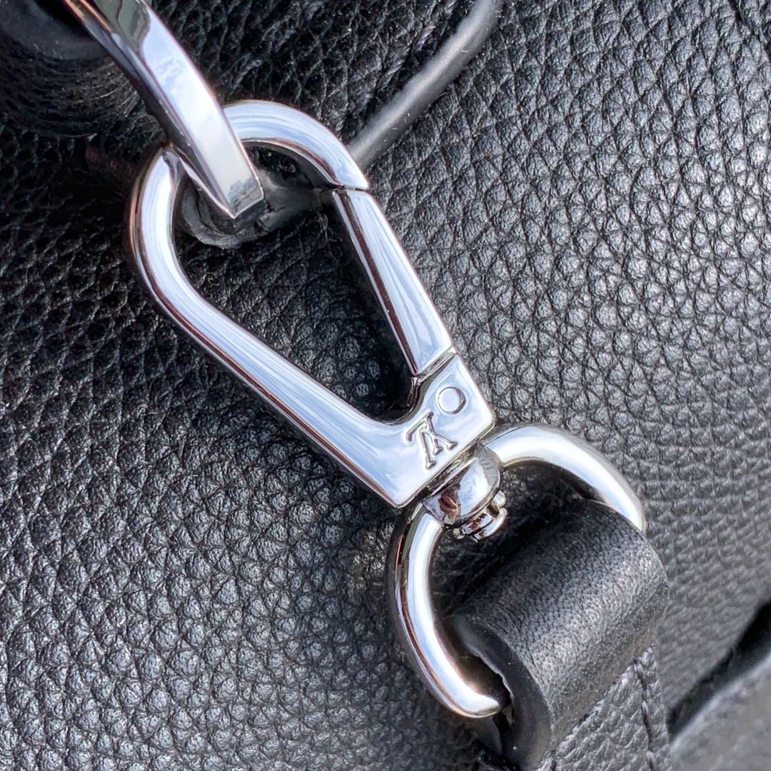 Louis Vuitton Lockme Ever Grained Calfskin Leather Top Handle Bag 28cm 16