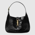 Gucci Jackie 1961 Small Shoulder Bag 27.5cm Premium Croc-Effect Leather 2