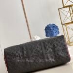 Louis Vuitton x NBA Keepall Bandoulière 50 Championship Jacket Edition Embossed Leather Travel Bag 55cm 2
