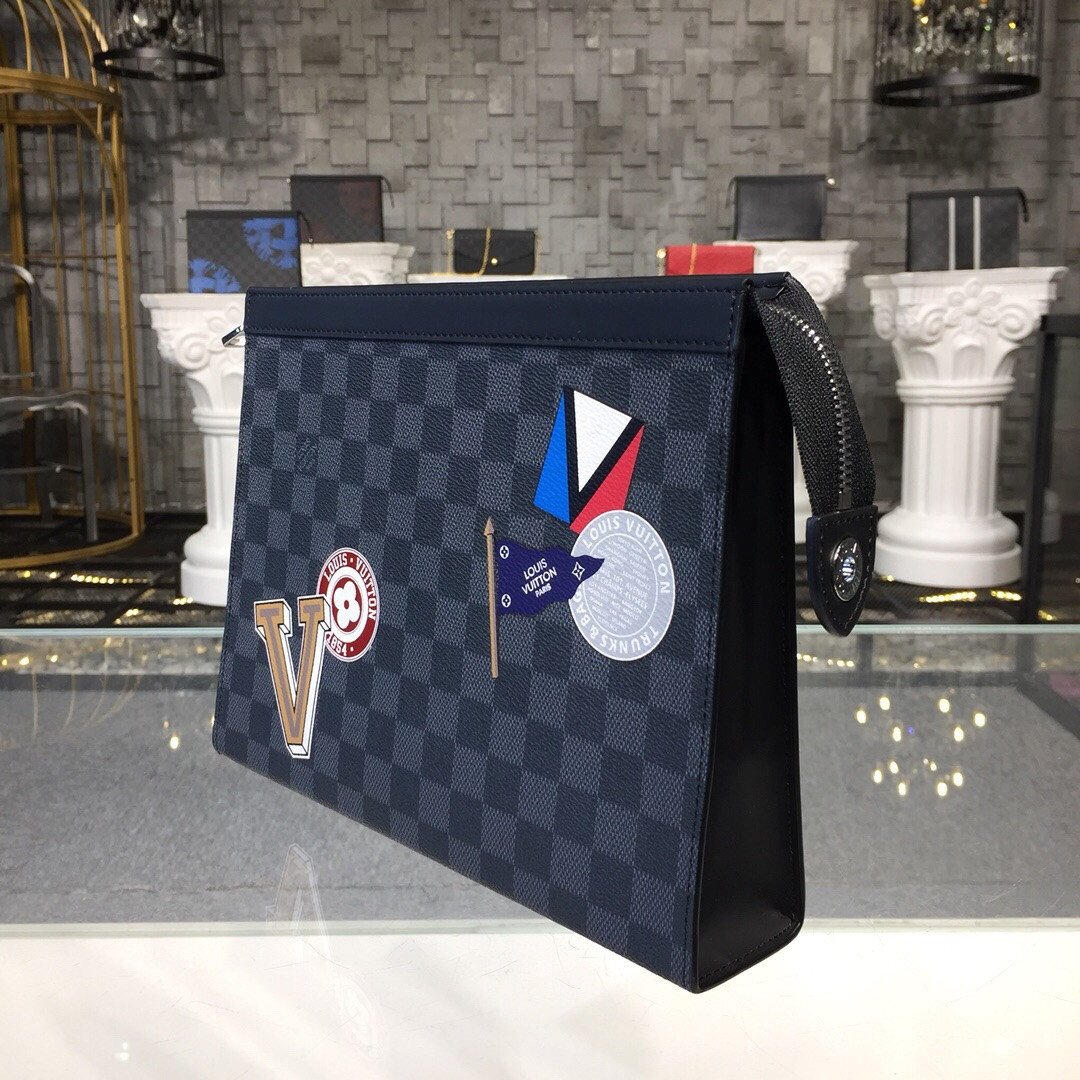 Louis Vuitton Pochette Voyage MM 27cm Graphic & Special Edition Canvas 5 Styles 2