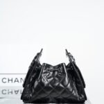 Chanel 26C Collection Size 25 Mini Drawstring Handbag 4 Colors Caviar Leather “Effortless Chic” Bucket Bag 22