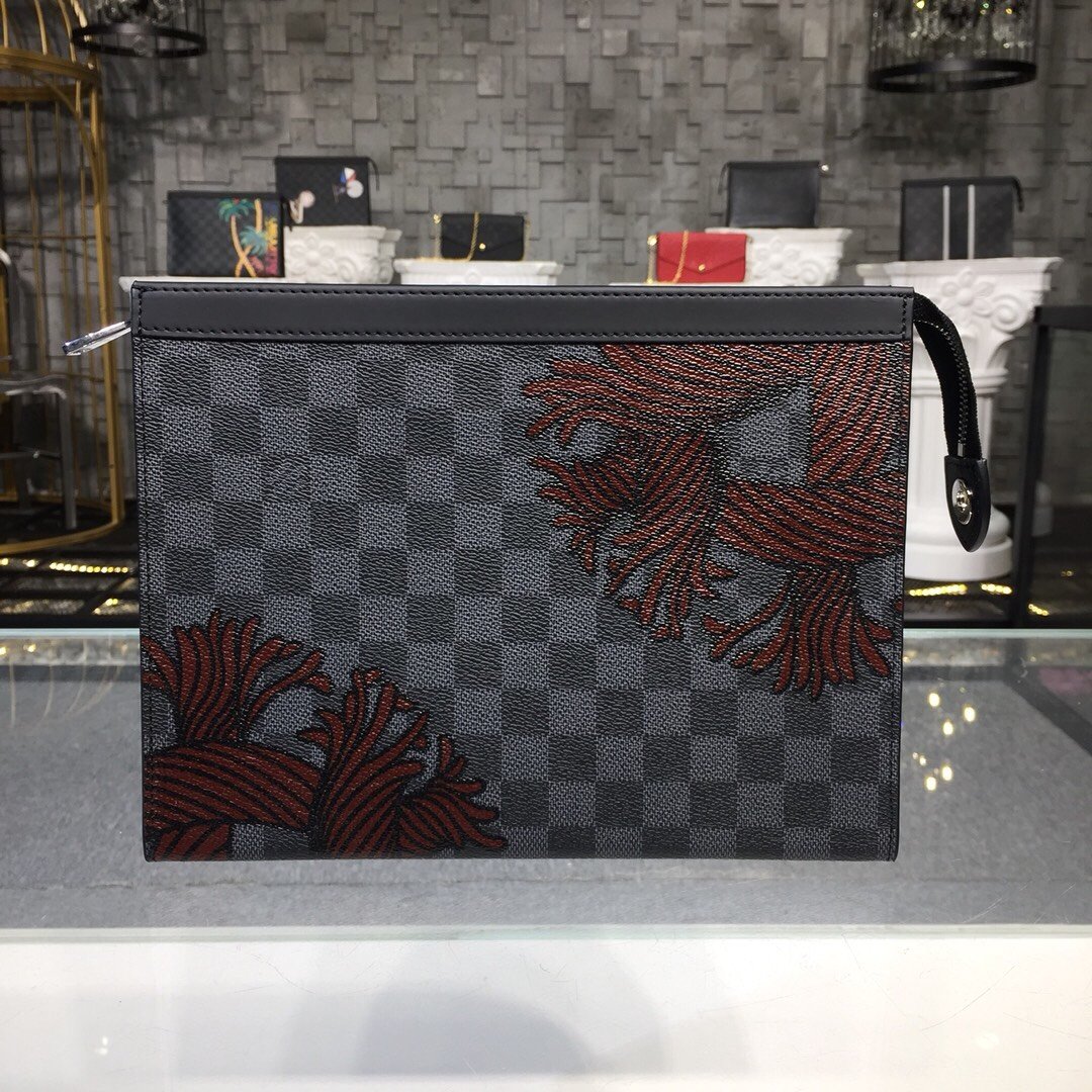 Louis Vuitton Pochette Voyage MM 27cm Graphic & Special Edition Canvas 5 Styles 25