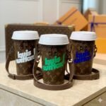 Louis Vuitton Coffee Cup Pouch 19x14x9cm Vintage Monogram Canvas