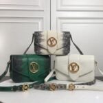 Louis Vuitton LV Pont 9 Exotic Leather Edition 23cm Shoulder Bag 3 Finishes