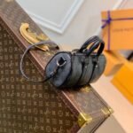 Louis Vuitton Keepall XS Monogram Eclipse – Classic Black Mini Duffle Bag 21cm 3
