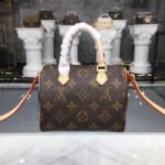 Louis Vuitton Nano Speedy in Classic Monogram Canvas Handbag 16cm/20cm 3
