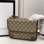 Gucci Neo Vintage GG Supreme Mini Messenger Bag 20cm Unisex Crossbody with Tiger Head Detail 3